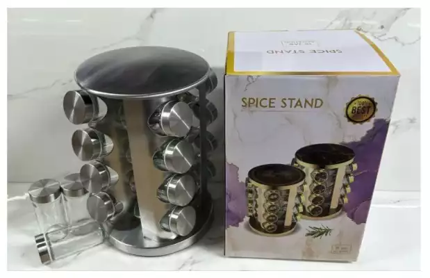 Ротационная стойка для специй 16 Jar Rotating Spice Holder